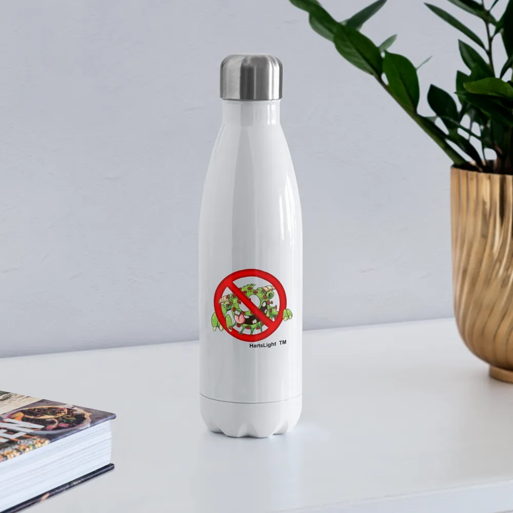 Stop Covid Monster Stainless Steel Water Bottle